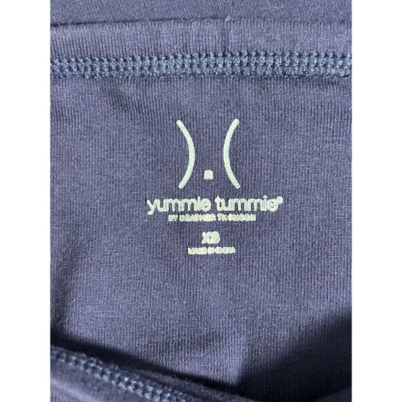 Yummie Tummie Nora Skimmer Leggings in Midnight Blue - Size XS - Picture 3 of 5